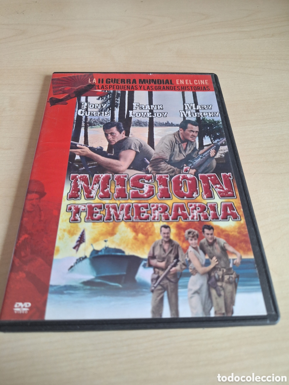 Cine: DVS58 mision temeraria DVD TAPA FINA