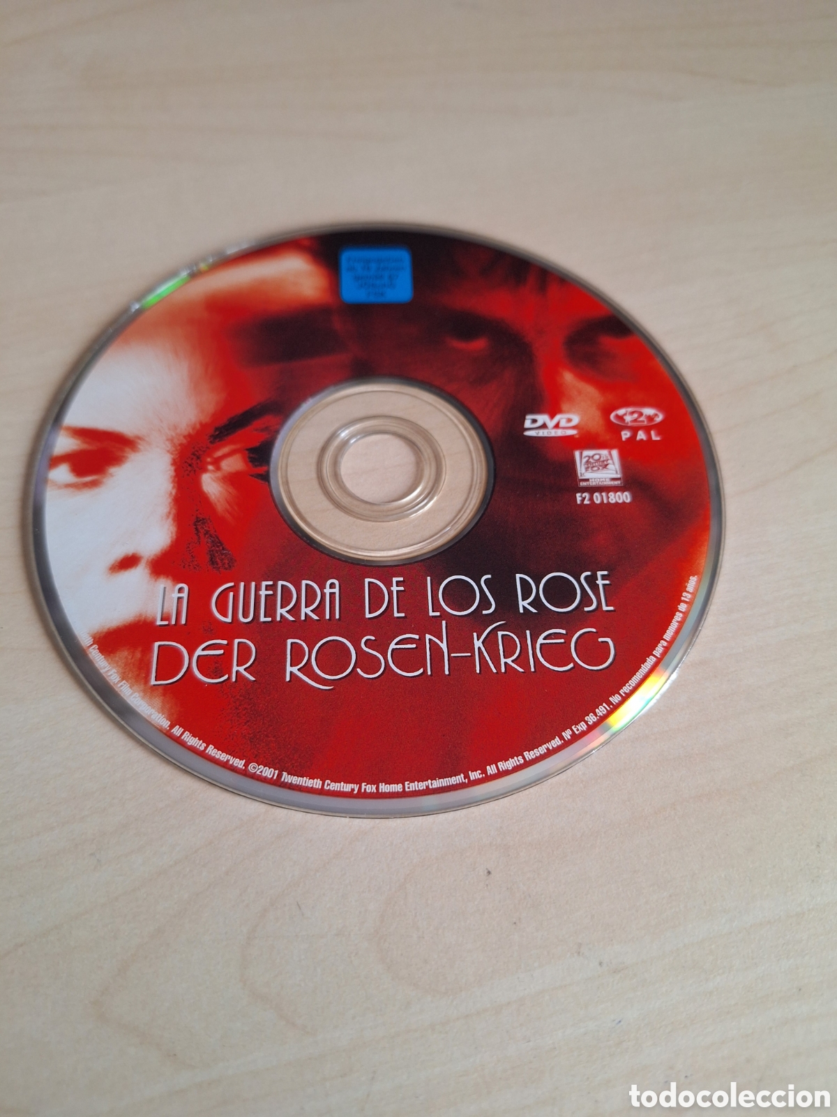 Cine: SD1047 la guerra de los rose der rosen-krieg SOLO DISCO DVD