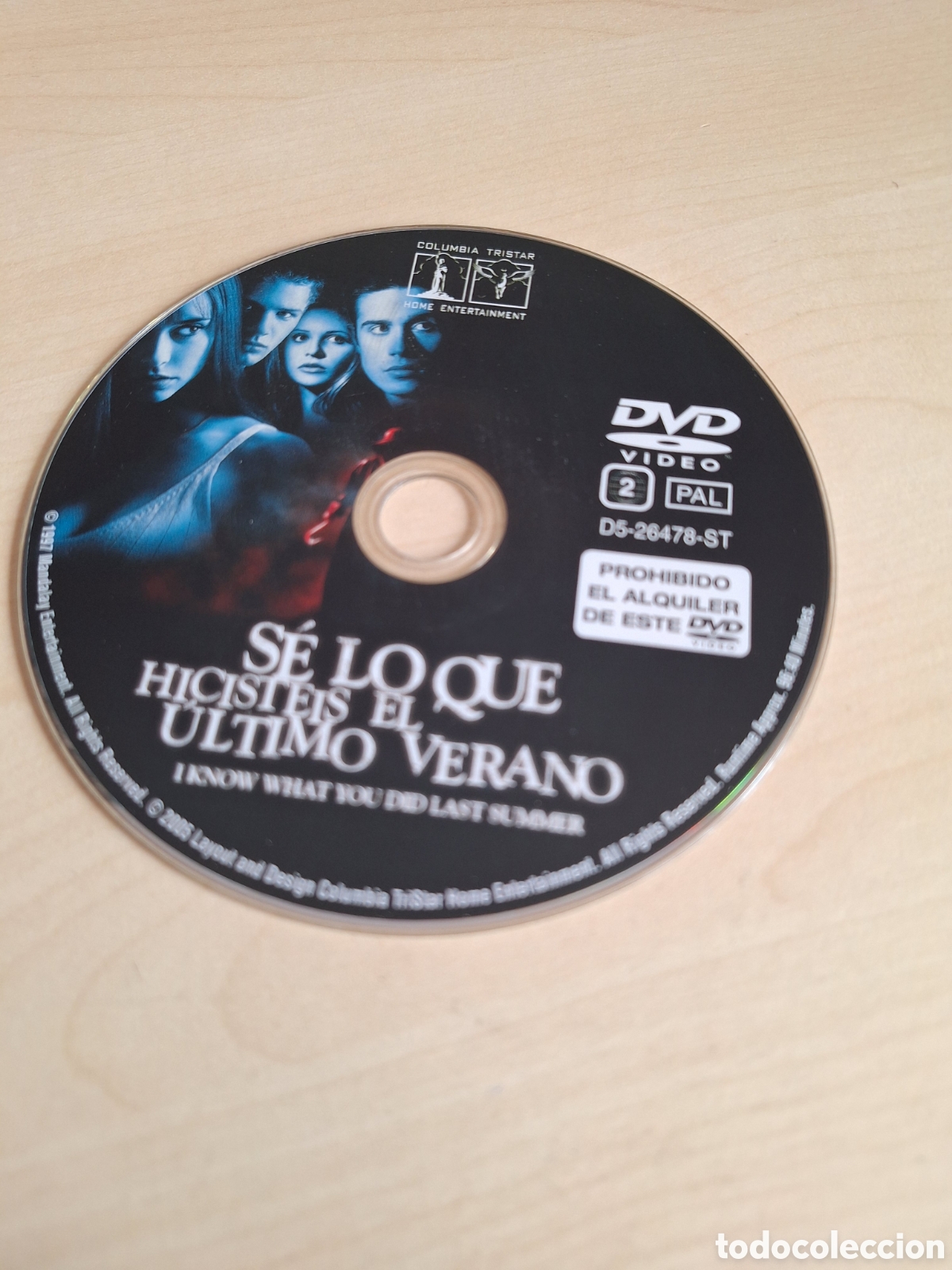 Cine: SD1067 se lo que hicisteis el ultimo verano SOLO DISCO DVD