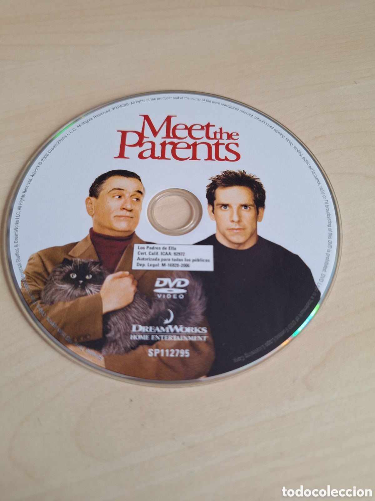 Cine: SD1068 los padres de ella SOLO DISCO DVD