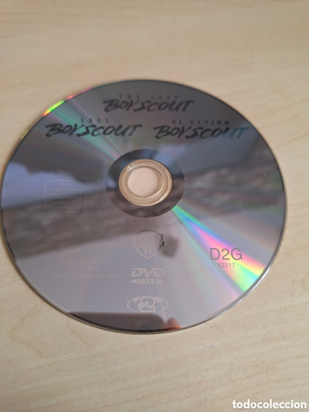 Cine: SD1108 el ultimo boyscout SOLO DISCO DVD