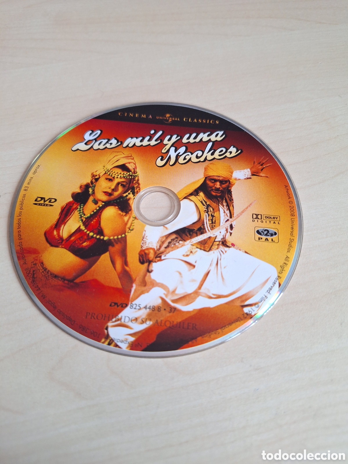 Cine: SD1138 las mil y una noches SOLO DISCO DVD
