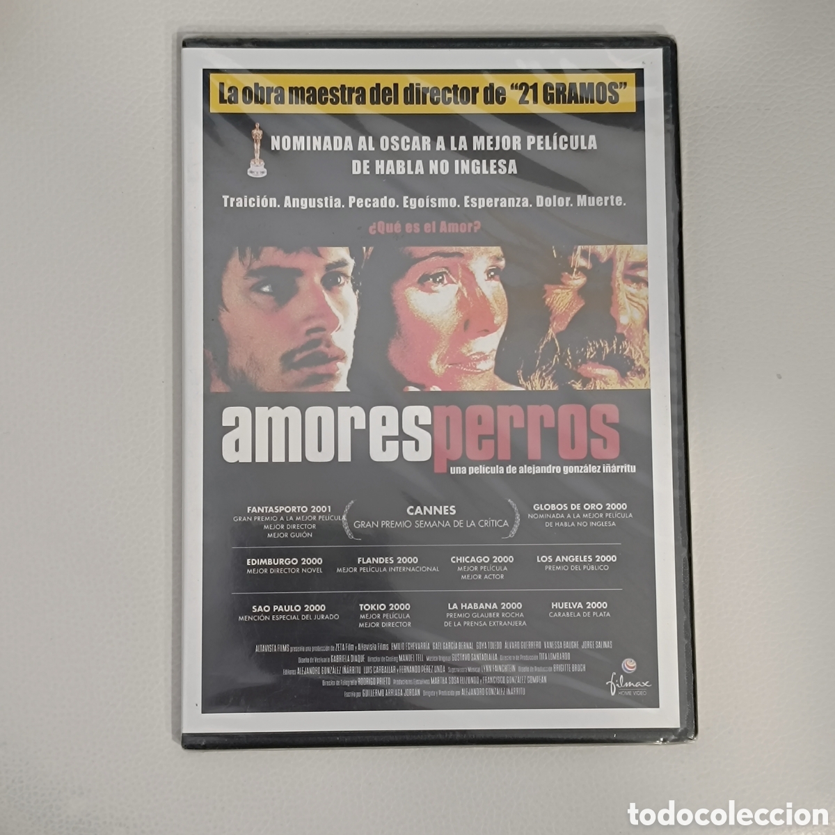 Cine: DVD precintado &rdquo;Amores perros&rdquo;