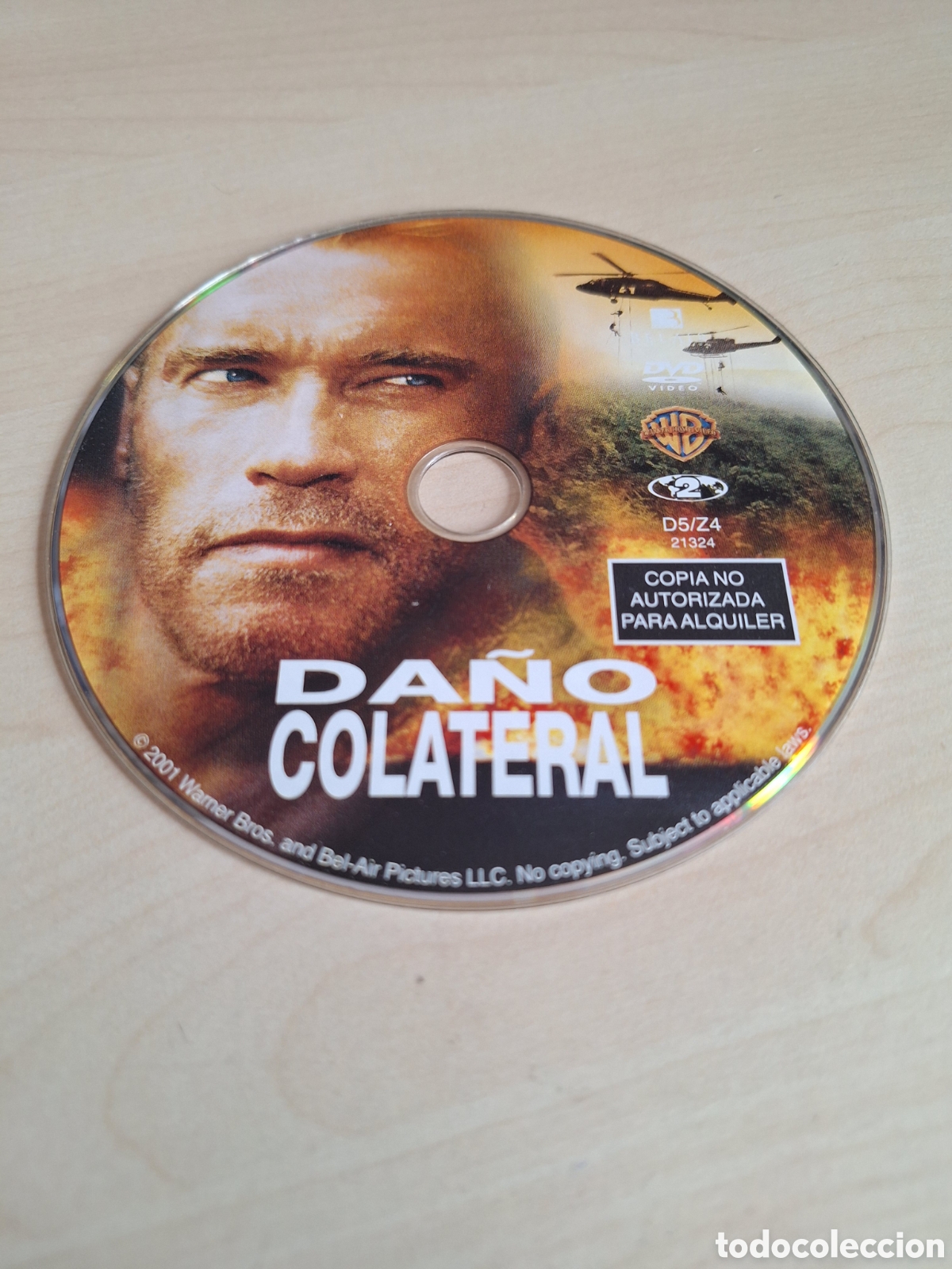 Cine: SD1157 da&ntilde;o colateral SOLO DISCO DVD