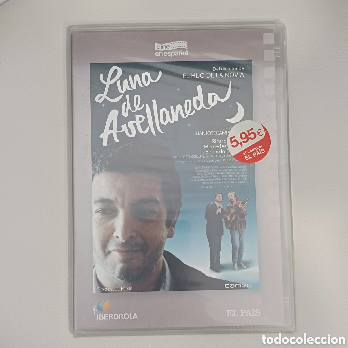 Cine: DVD precintado &rdquo;Luna de Avellaneda&rdquo;