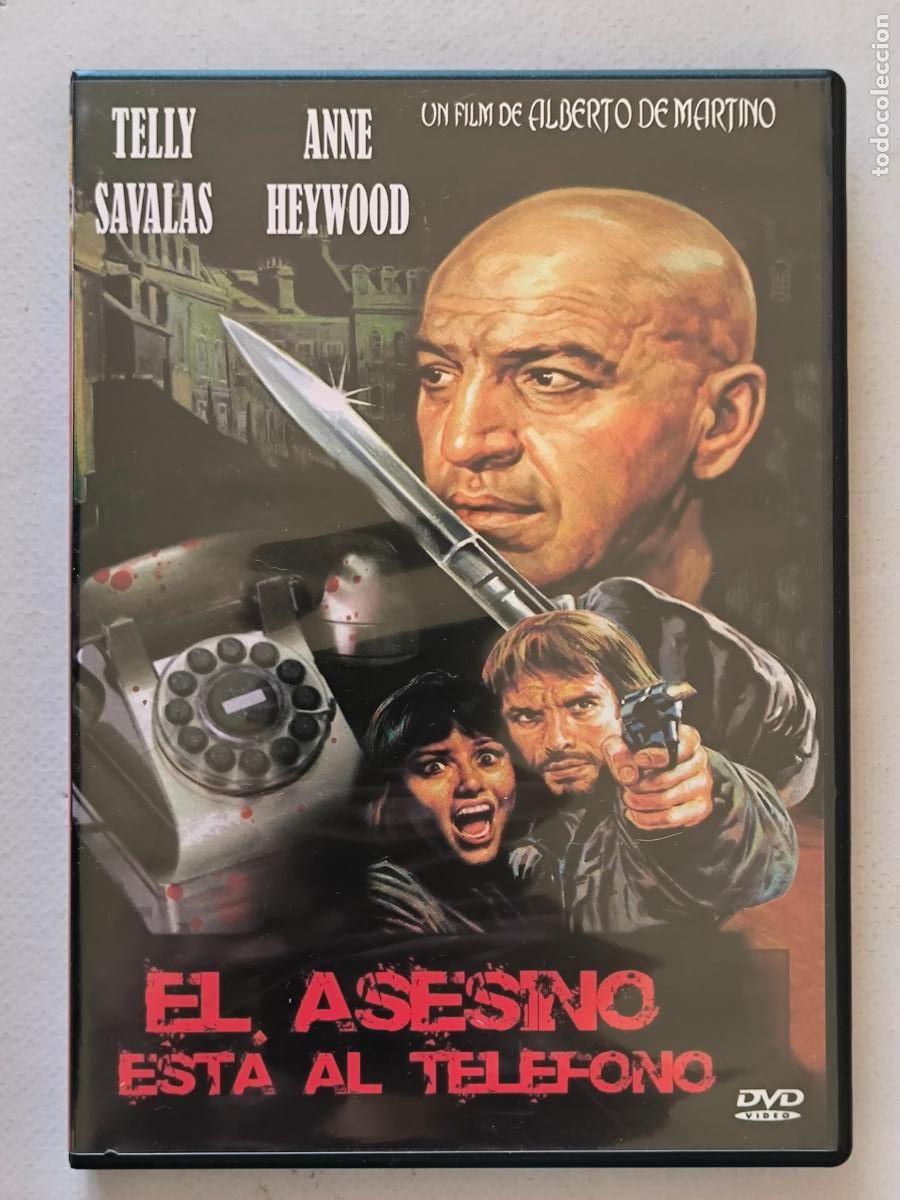 Cine: DVD EL ASESINO ESTA AL TELEFONO - ALBERTO DE MARTINO (4Yw)