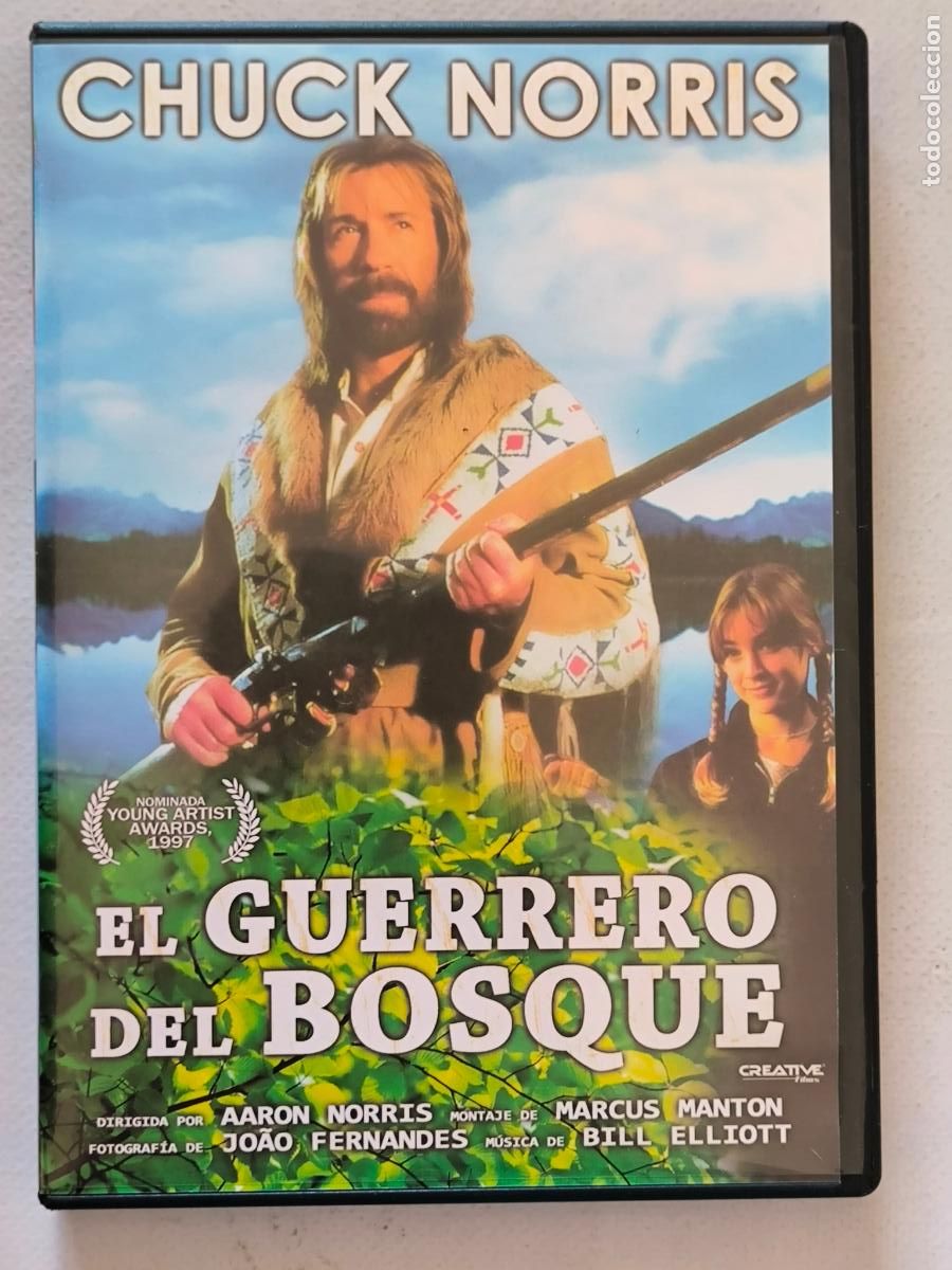 Cine: DVD EL GUERRERO DEL BOSQUE - CHUCK NORRIS (4Yw)