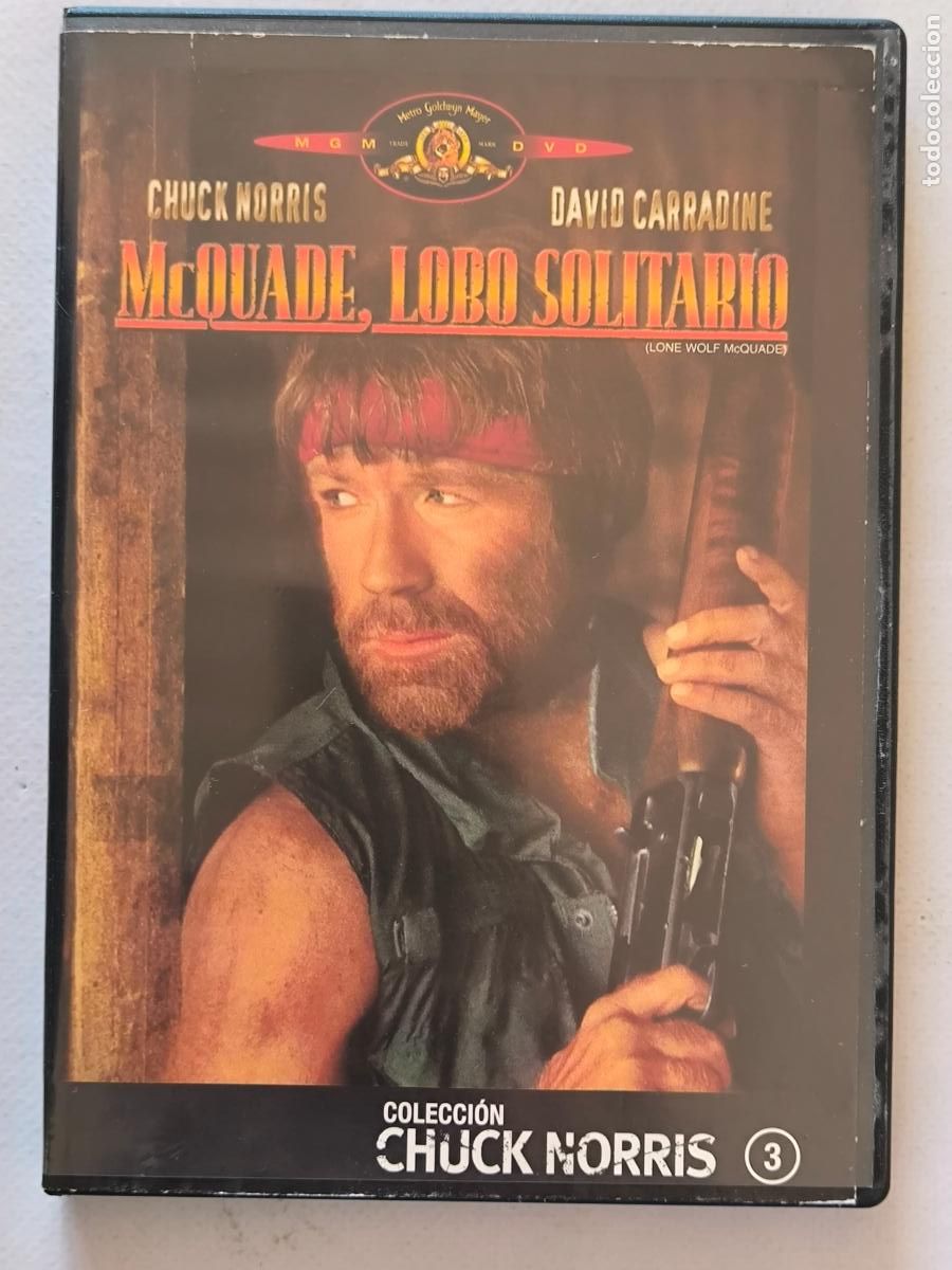 Cine: DVD MCQUADE, LOBO SOLITARIO - CHUCK NORRIS - LEER DESCRIPCION (4Y)