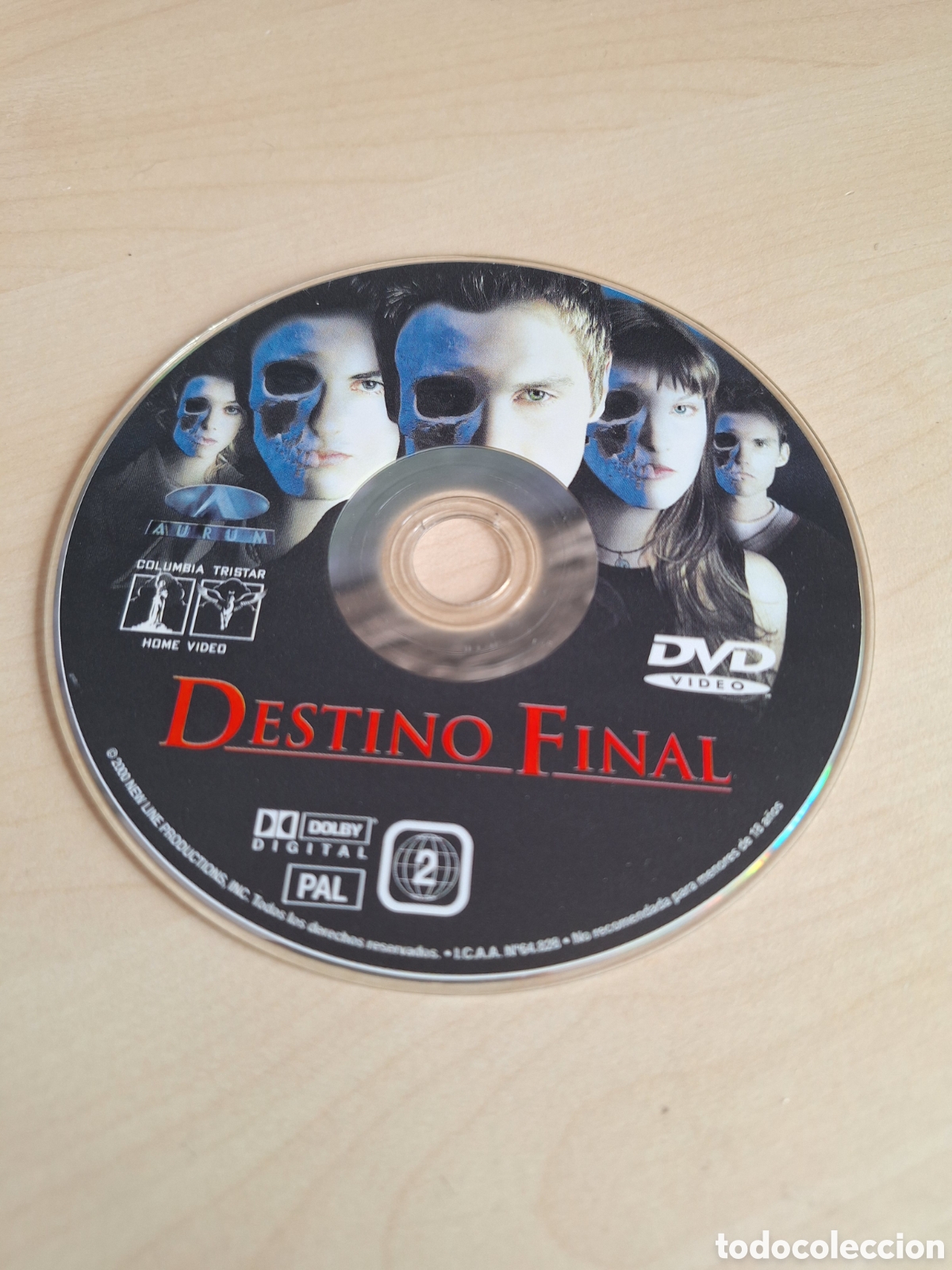 Cinema: SD1161 destino final SOLO DISCO DVD