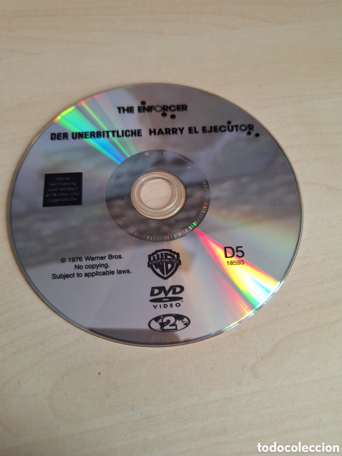 Cinema: SD1165 harry el ejecutor SOLO DISCO DVD