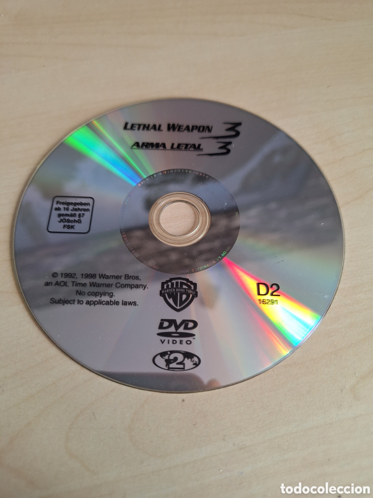 Cinema: SD1166 arma letal 3 SOLO DISCO DVD