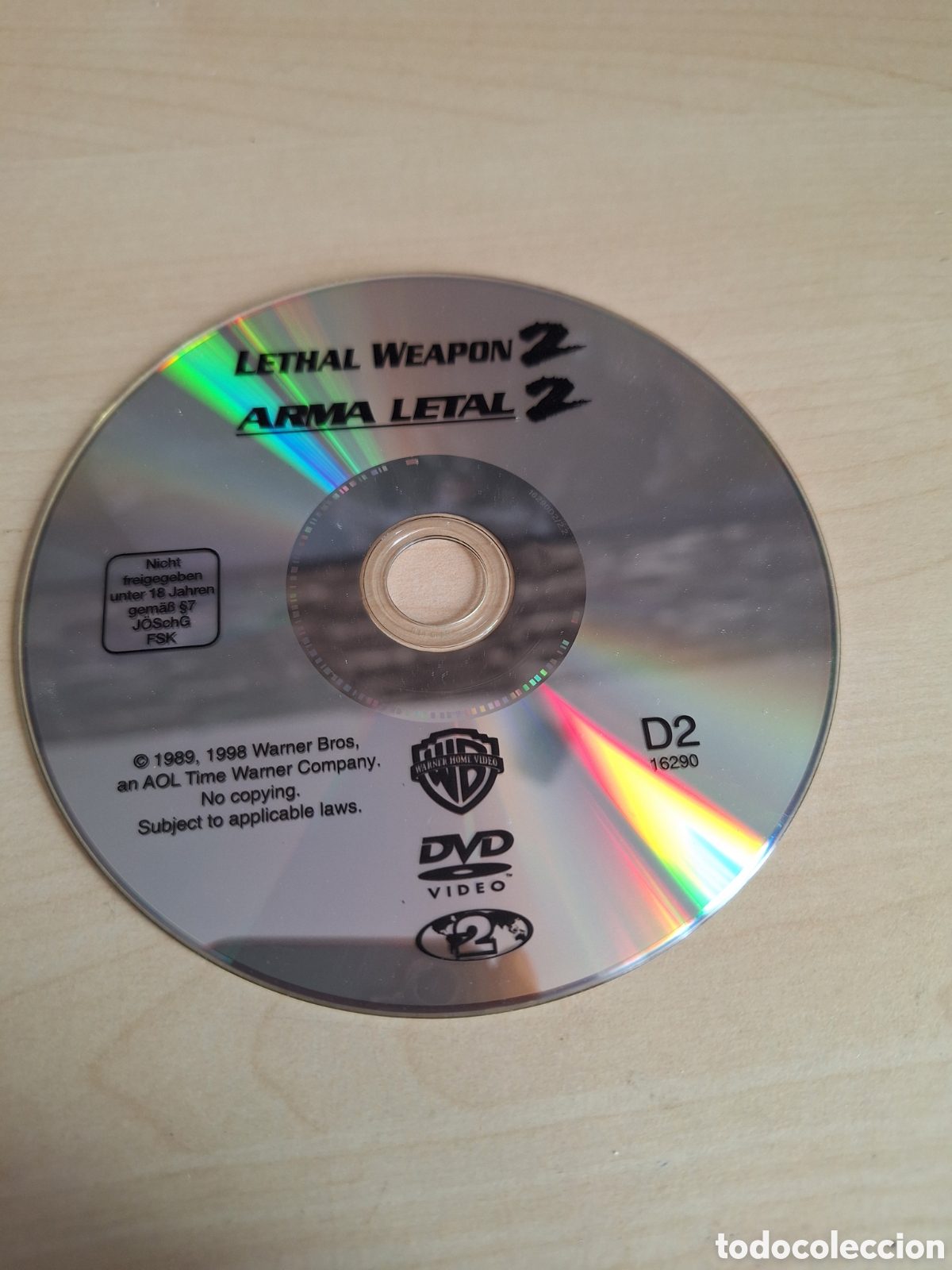 Cinema: SD1167 arma letal 2 SOLO DISCO DVD