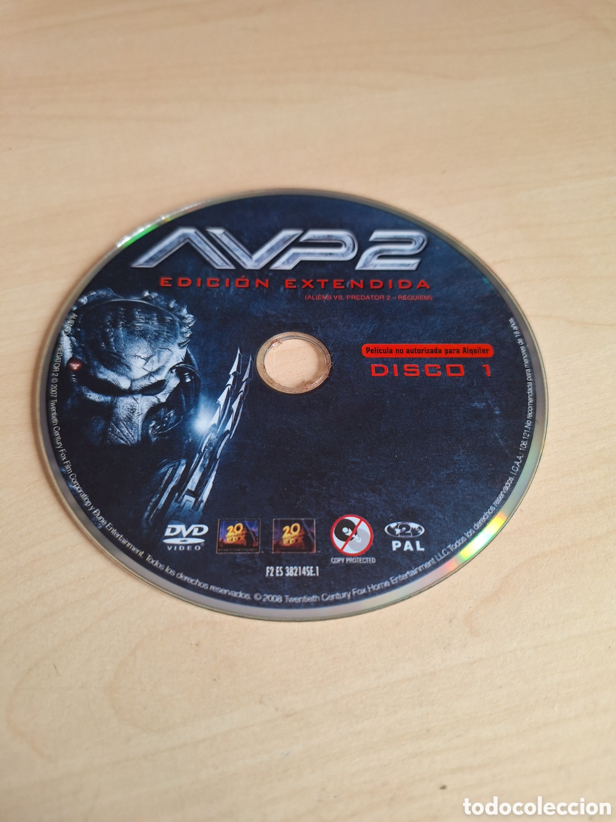 Cine: SD1178 alien vs predator 2 SOLO DISCO DVD