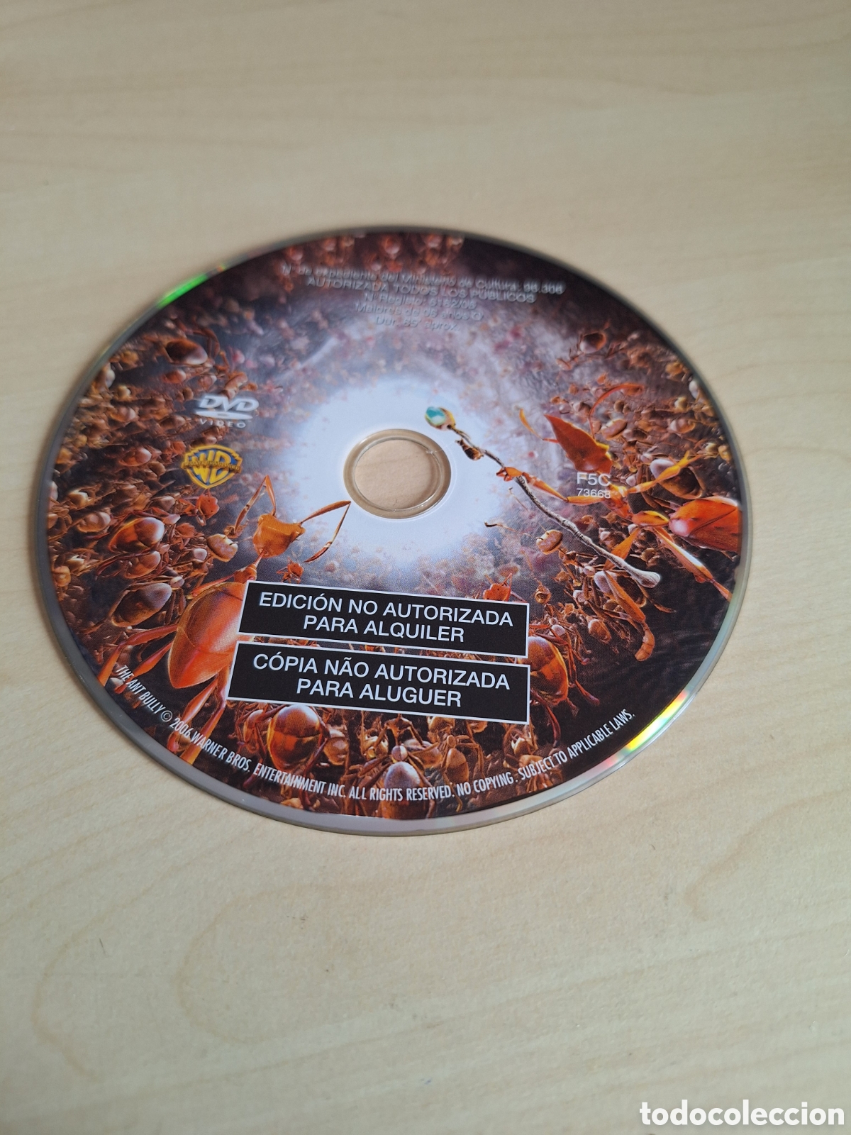 Cine: SD11 bienvenidos al homiguero SOLO DISCO DVD