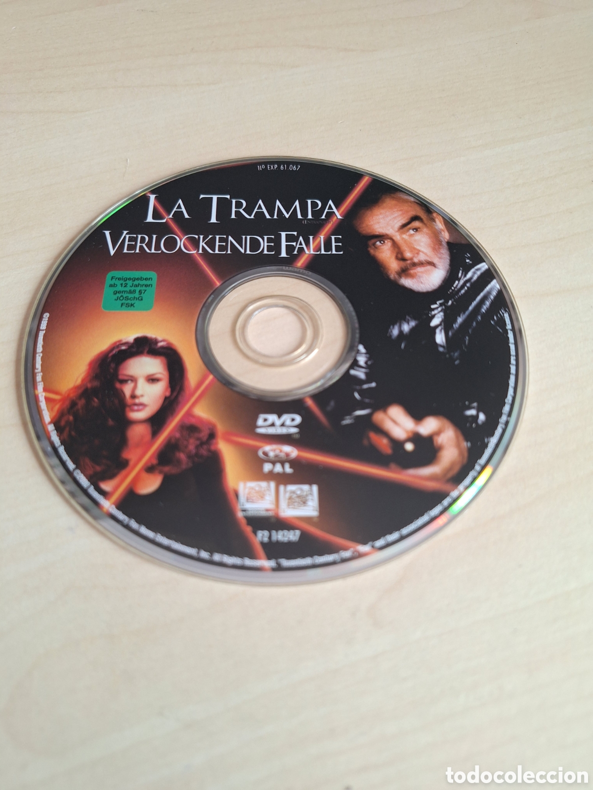 Cine: SD1208 la trampa SOLO DISCO DVD