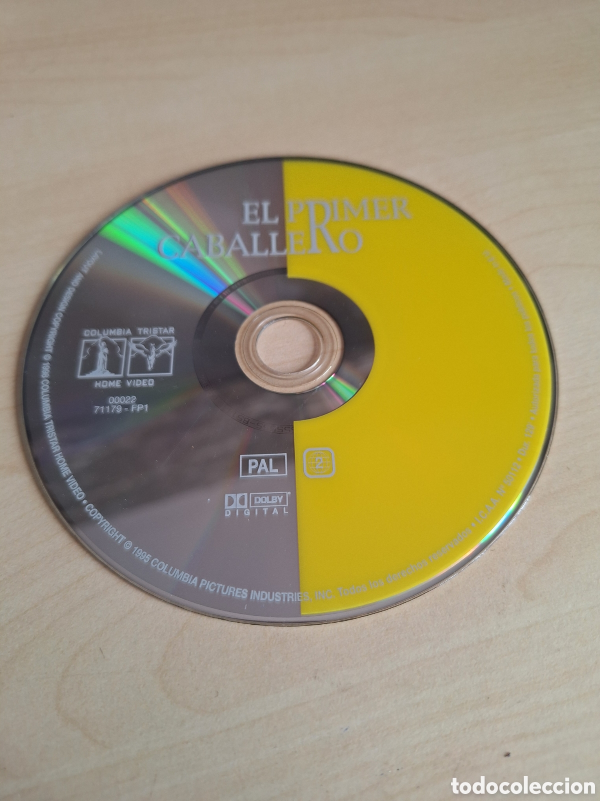Cine: SD1211 el primer caballero SOLO DISCO DVD