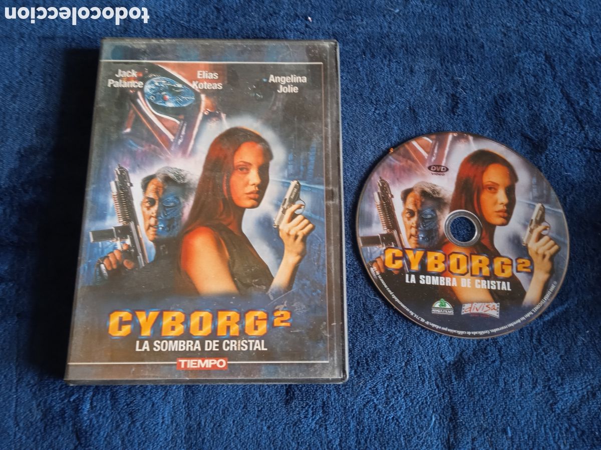 Cine: DVD. CYBORG 2. LA SOMBRA DE CRISTAL. ANGELINA JOLIE. JACK PALANCE