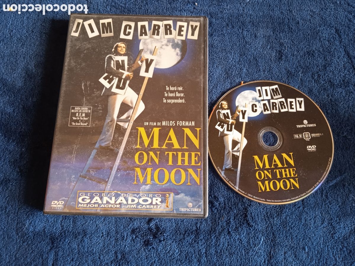 Cine: DVD - MAN ON THE MOON - JIM CARREY