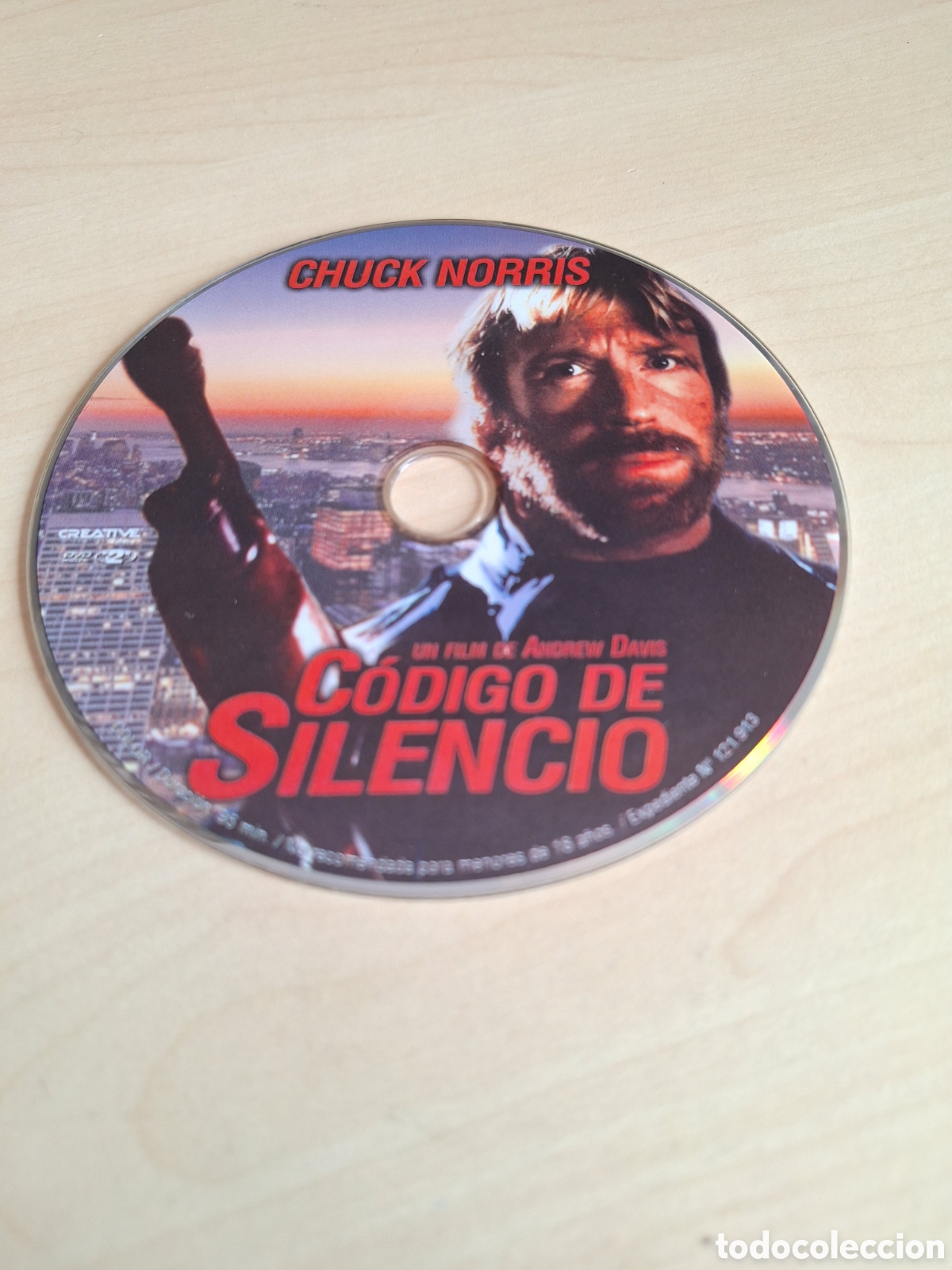 Cine: SD1219 codigo de silencio SOLO DISCO DVD
