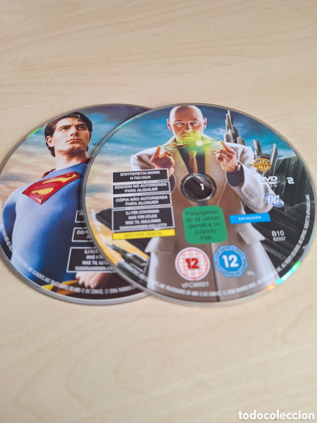 Cine: SD1229 superman SOLO DISCO DVD