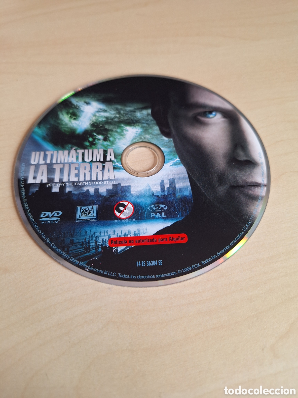 Cine: SD1239 ultimatum a la tierra SOLO DISCO DVD