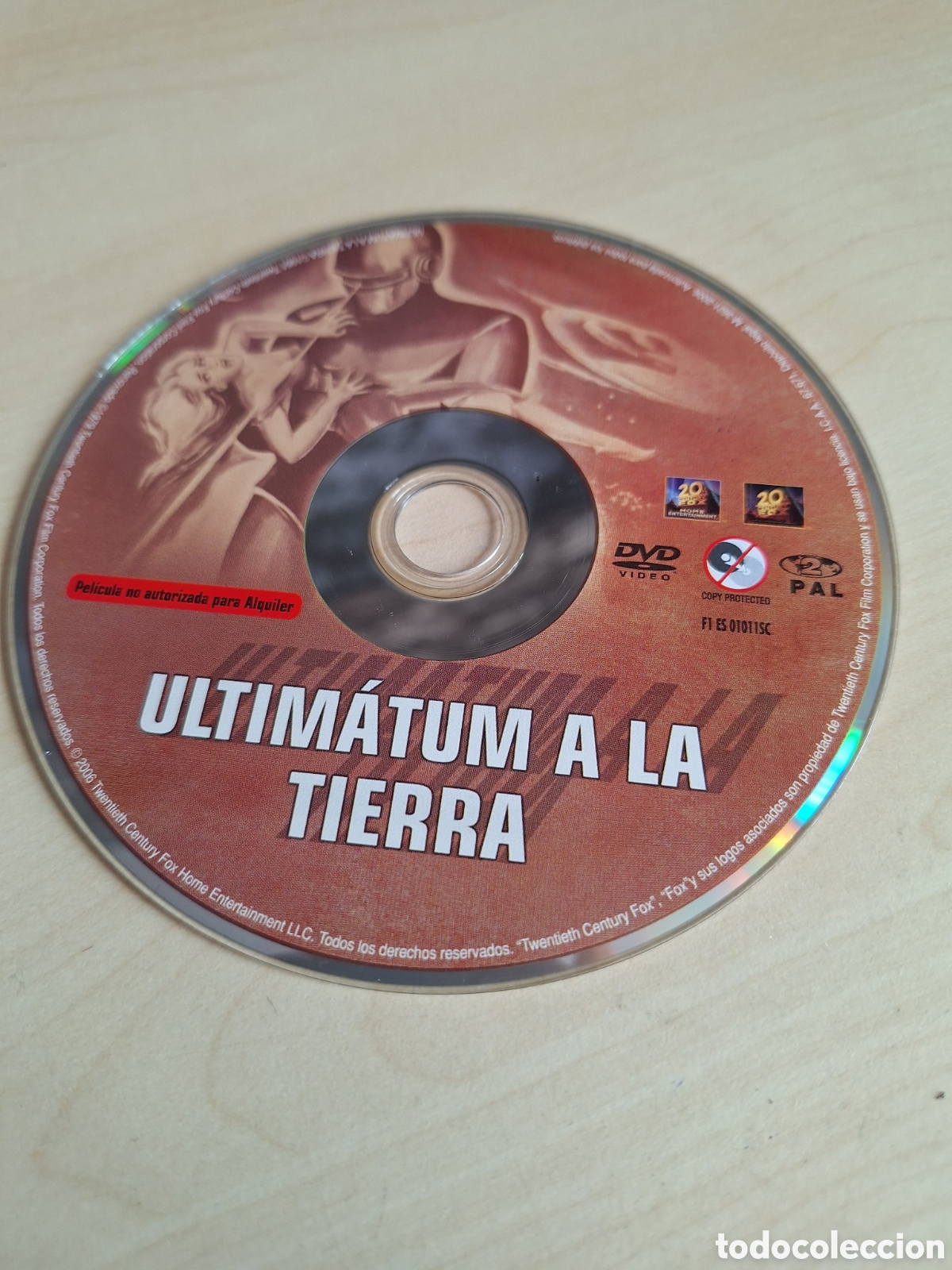 Cine: SD1240 ultimatum a la tierra SOLO DISCO DVD