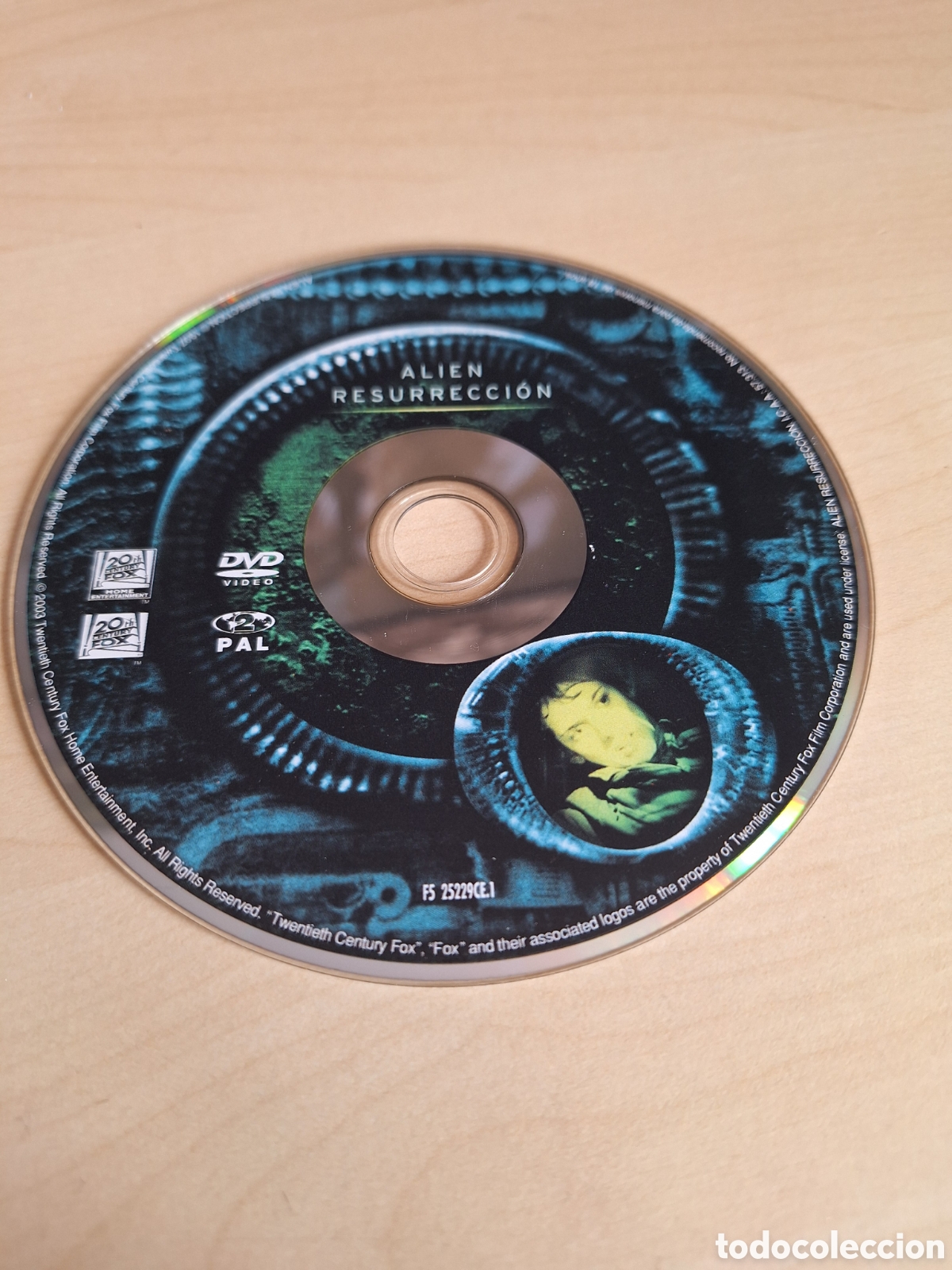 Cine: SD1242 alien resurreccion SOLO DISCO DVD