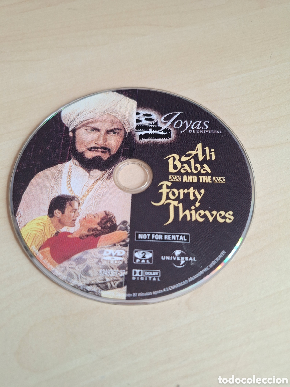 Cine: SD1271 ali baba y los 40 ladrones SOLO DISCO DVD