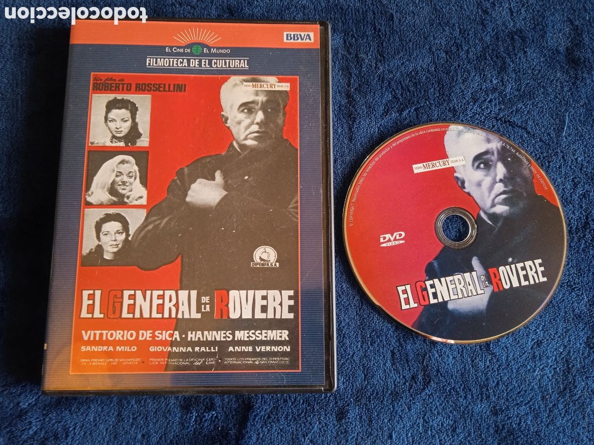 Cinema: DVD - EL GENERAL DE LA ROVERE - VICTORIA DE SICA, HANNES MESSEMER