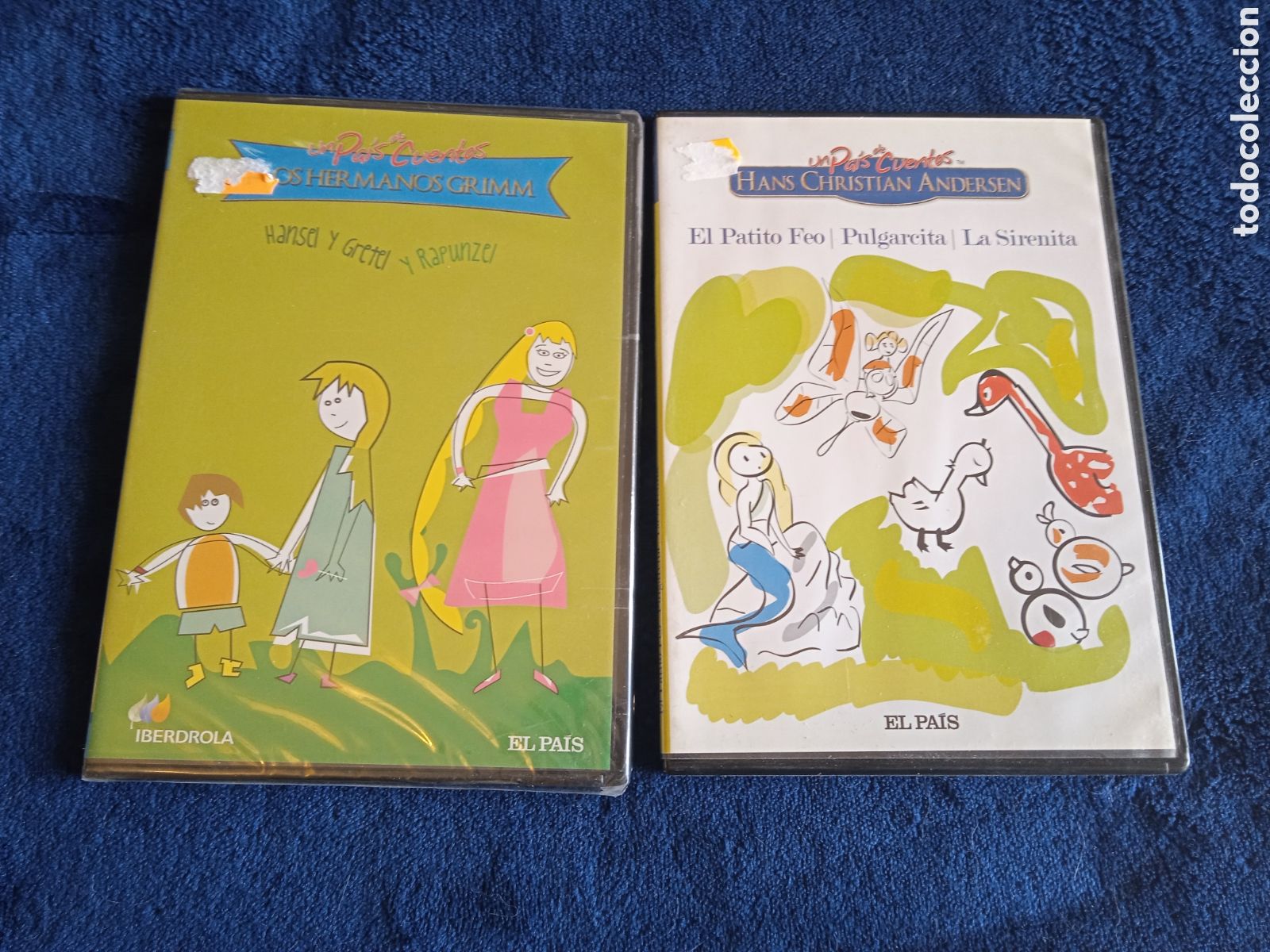 Cine: DVD - INFANTILES - ANDERSEN - HERMANOS GRIMM -CUENTOS EL PAIS -NUEVAS PRECINTADAS