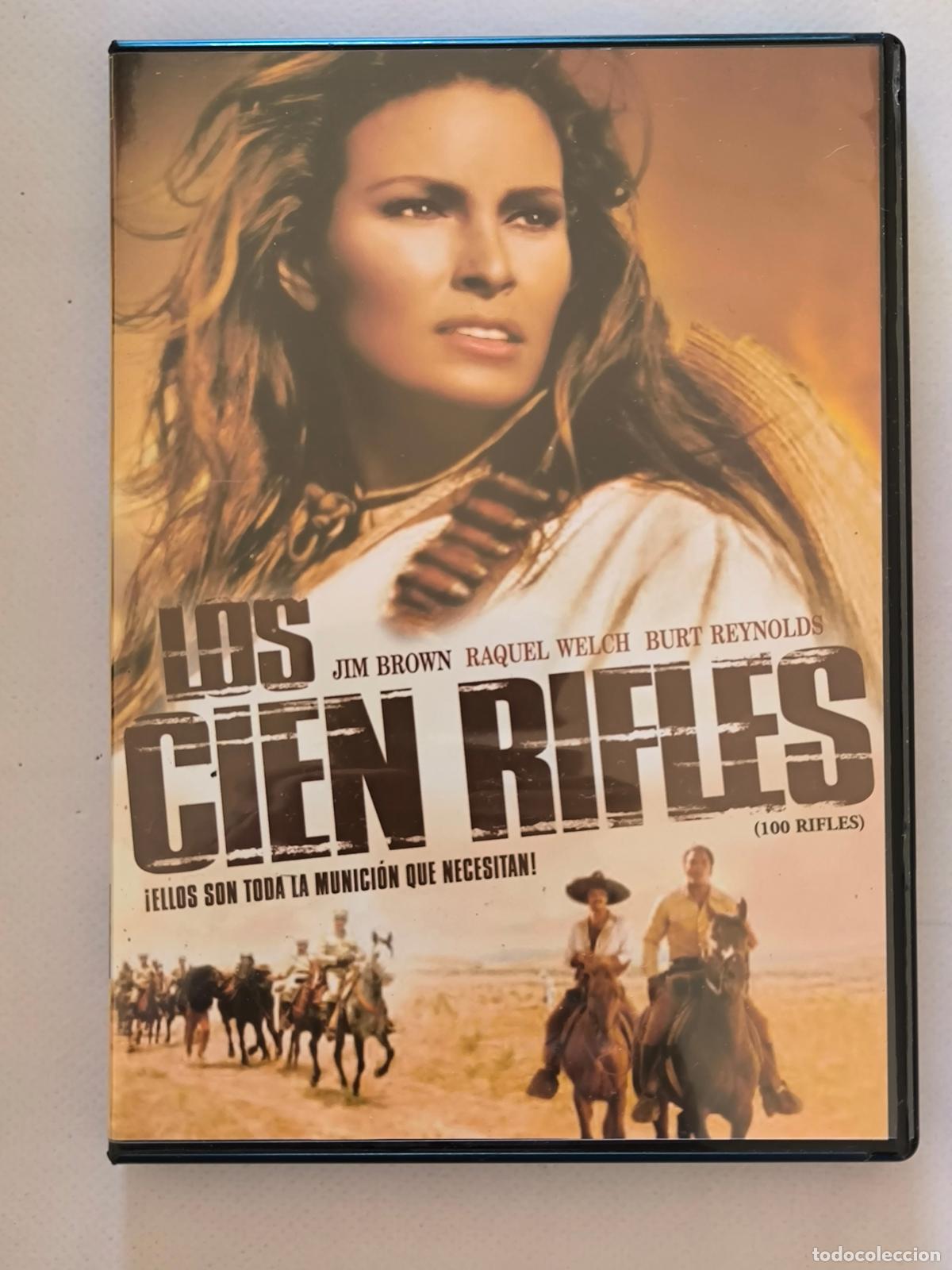 Cine: DVD LOS CIEN RIFLES - JIM BROWN, RAQUEL WELCH (5A)