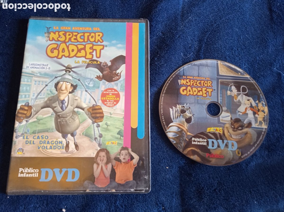 Cine: DVD - LA GRAN AVENTURA DEL INSPECTOR GADGET