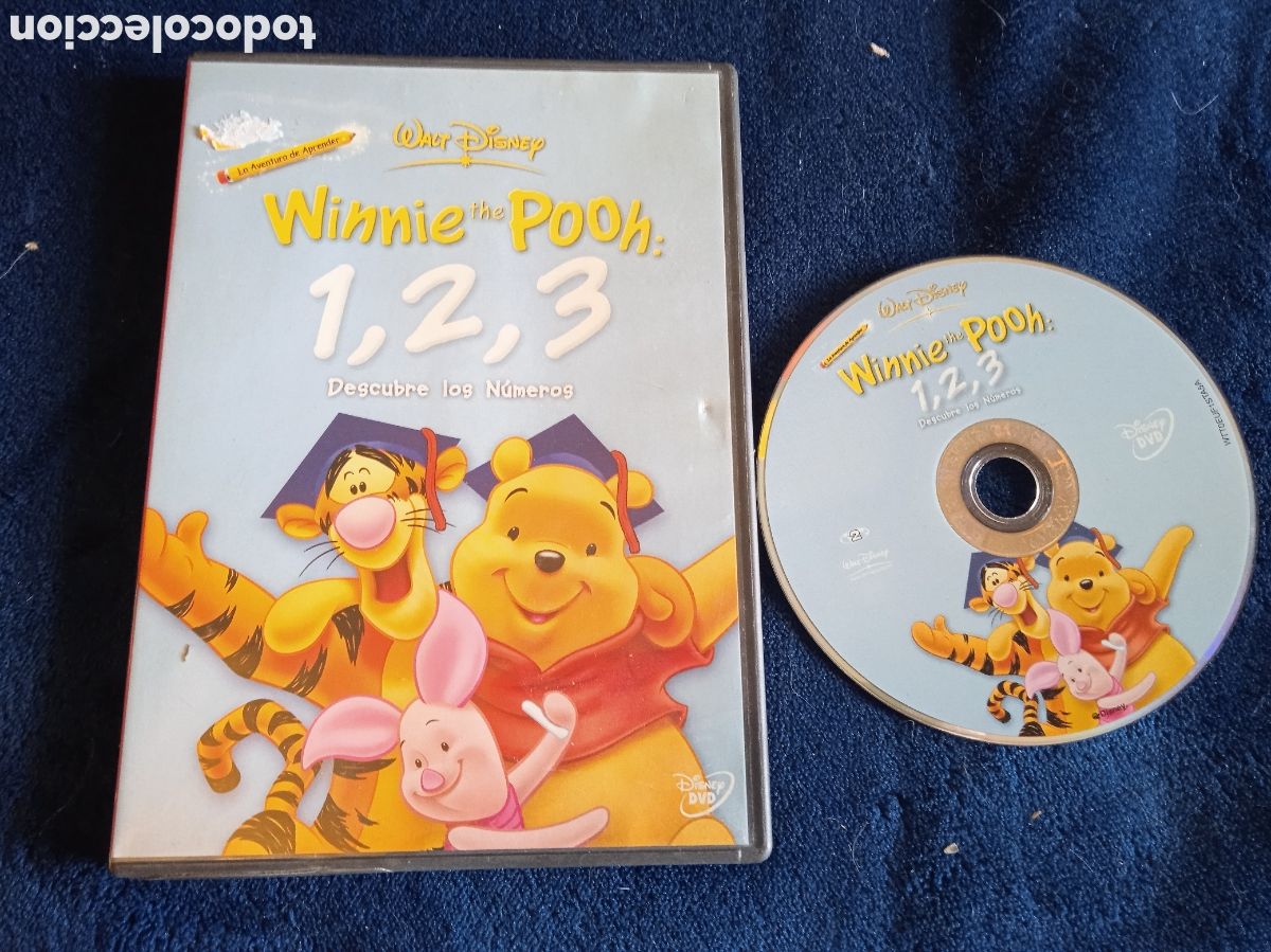 Cine: DVD - WINNIE THE POOH: 1, 2, 3 - DESCUBRE LOS NUMEROS - WALT DISNEY