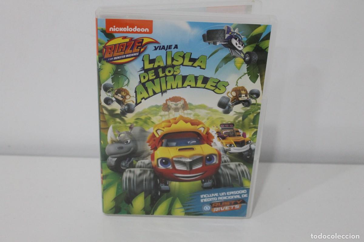 Cine: BLAZE Y LOS MONSTER MACHINE LA ISLA DE LOS ANIMALES DVD