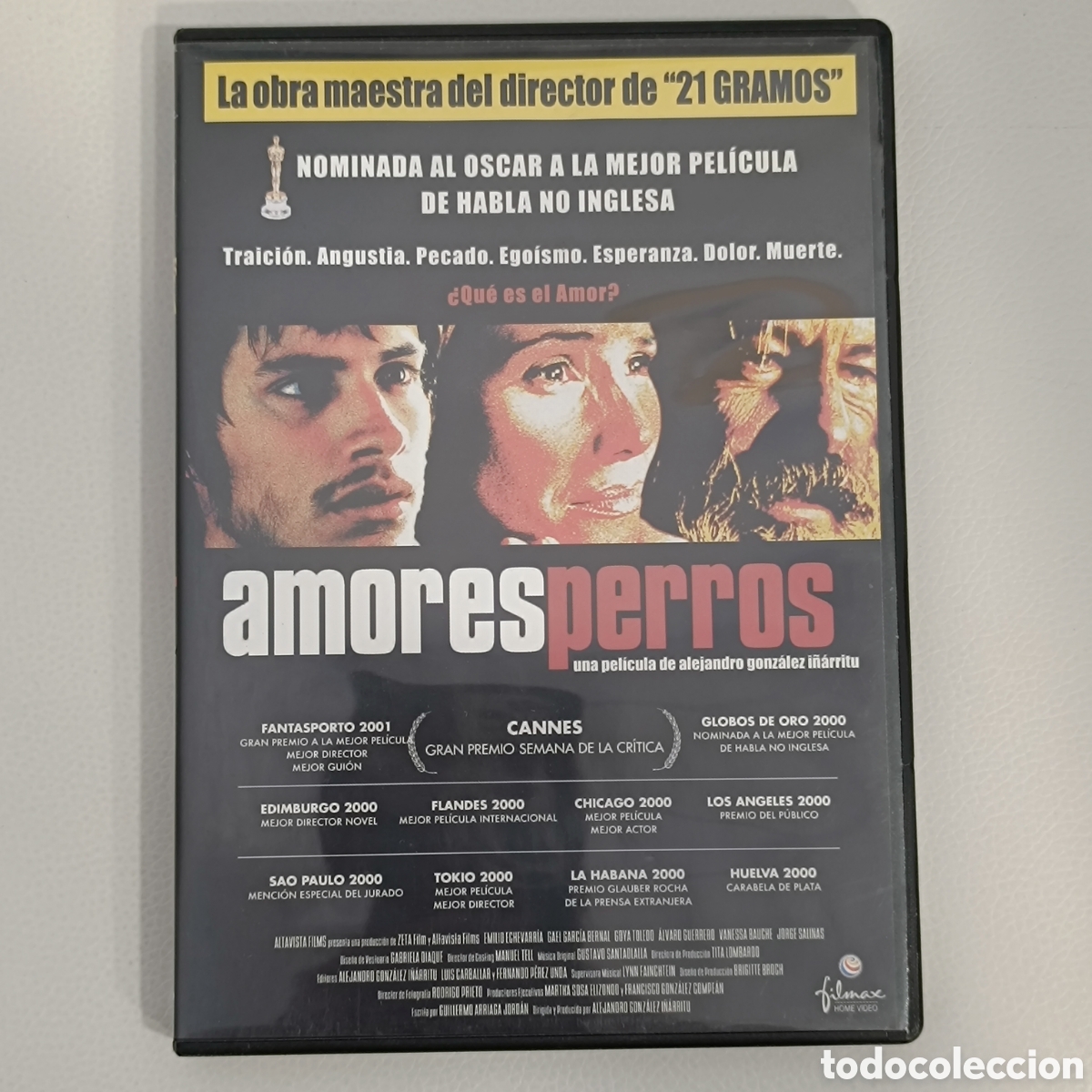 Cine: DVD &rdquo;Amores perros&rdquo; en buen estado