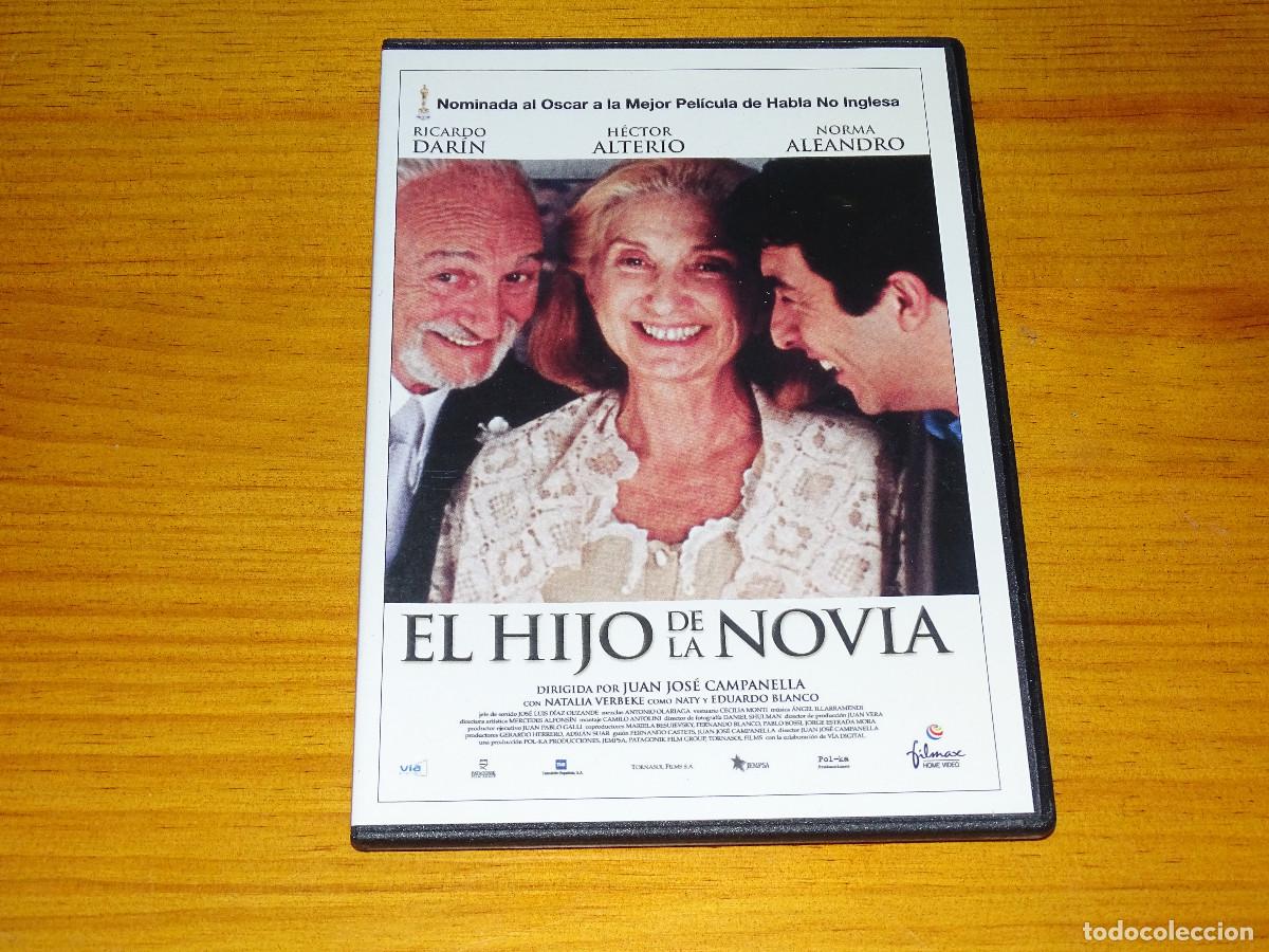 Cine: El hijo de la novia. DVD V&iacute;deo.