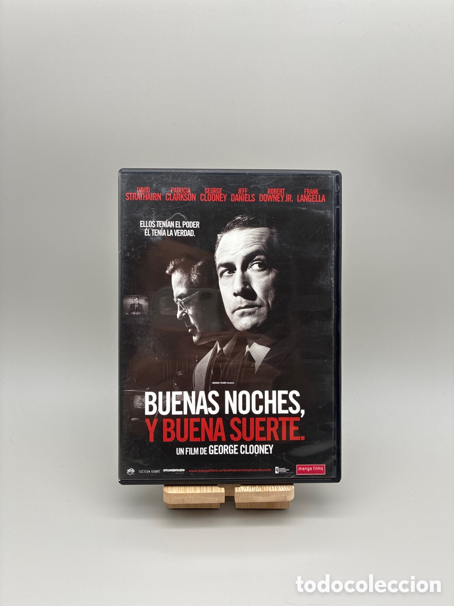 Cine: Buenas noches y buena suerte DVD