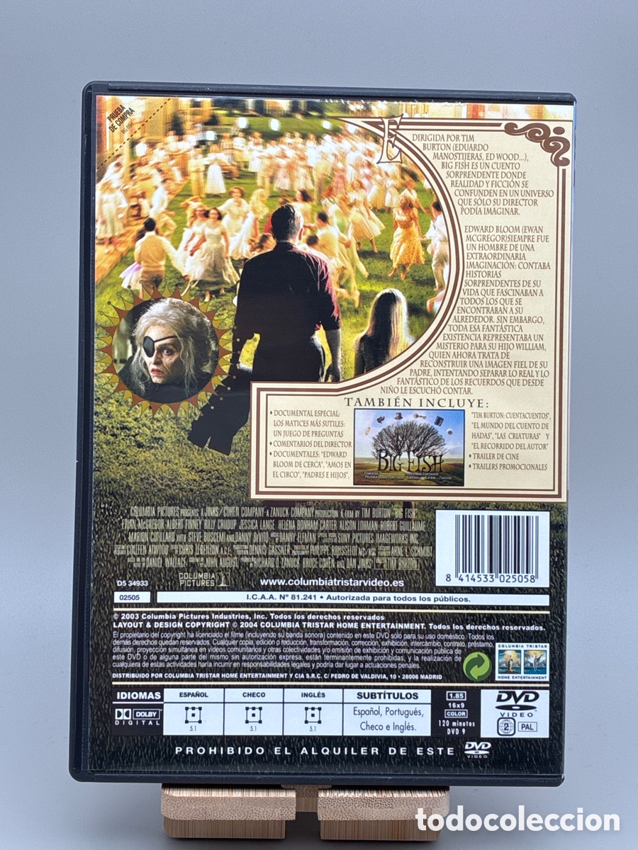 Cine: Big Fish (Tim Burton) DVD - Foto 2