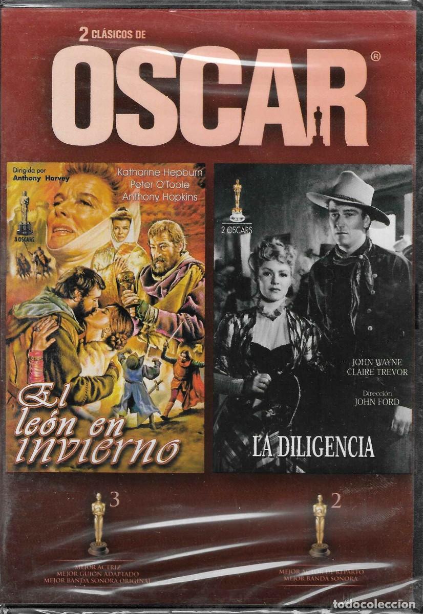 Cine: EL LE&Oacute;N EN INVIERNO / LA DILIGENCIA - ANTHONY HARVEY - JOHN FORD - (NUEVO Y PRECINTADO)