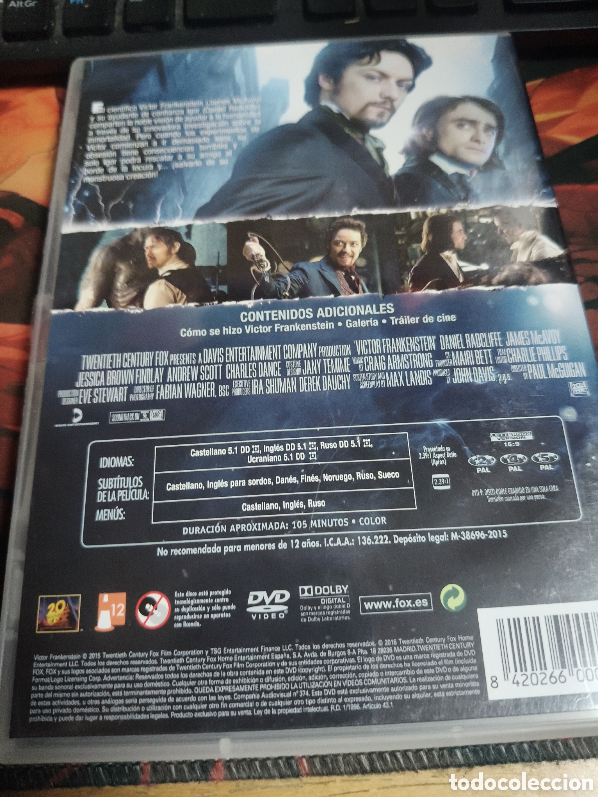 Cine: V&iacute;ctor Frankenstein DVD - 21 - Foto 2