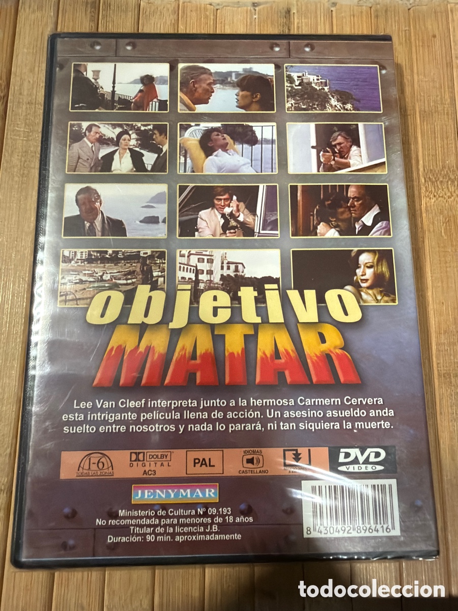 Cine: Objetivo Matar DVD - Precintado - - Foto 2