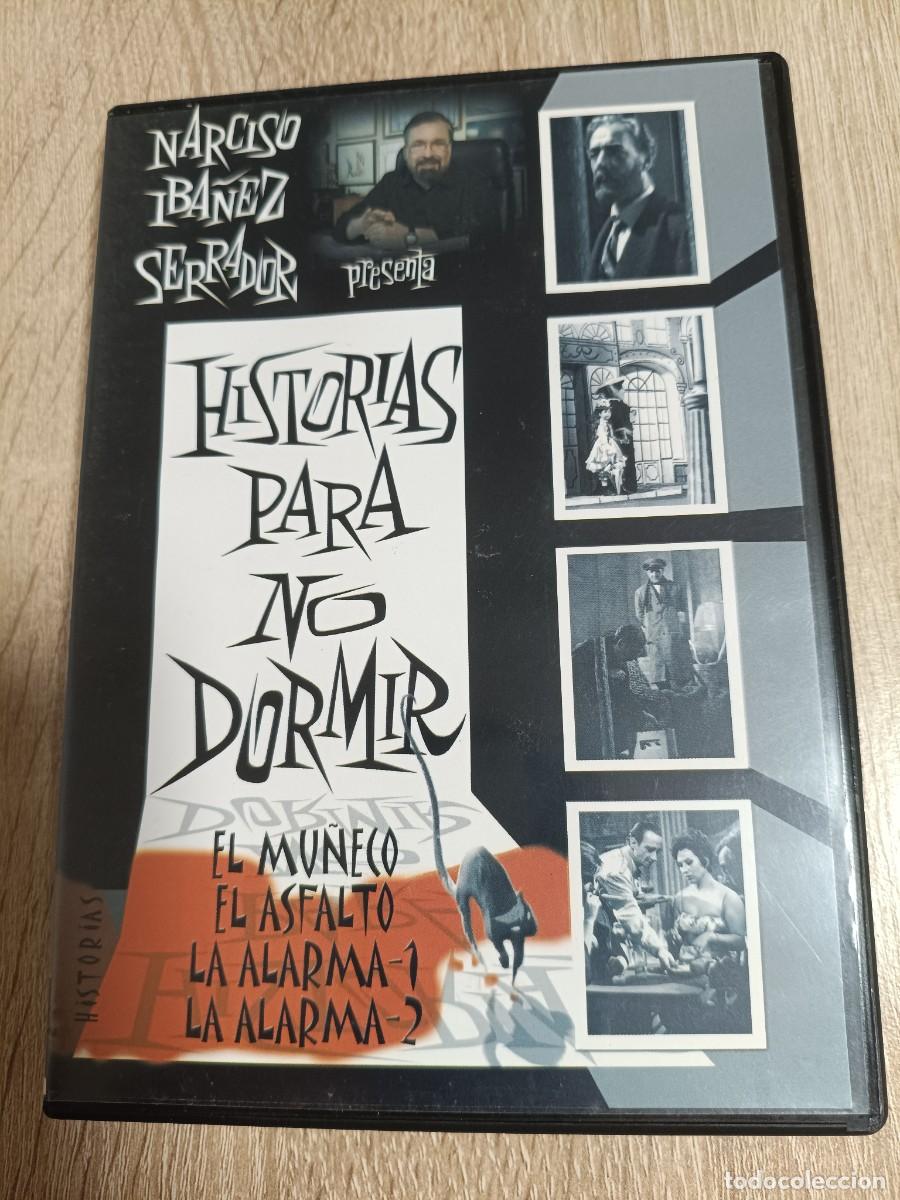 Cine: DVD - HISTORIAS PARA NO DORMIR - El Mu&ntilde;eco, El Asfalto, La Alarma - Narciso Iba&ntilde;ez Serrador - TERROR