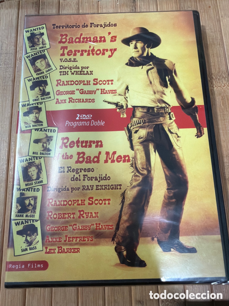 Cine: Badman&rsquo;s territory /Return of the bad men DVD - Precintado -