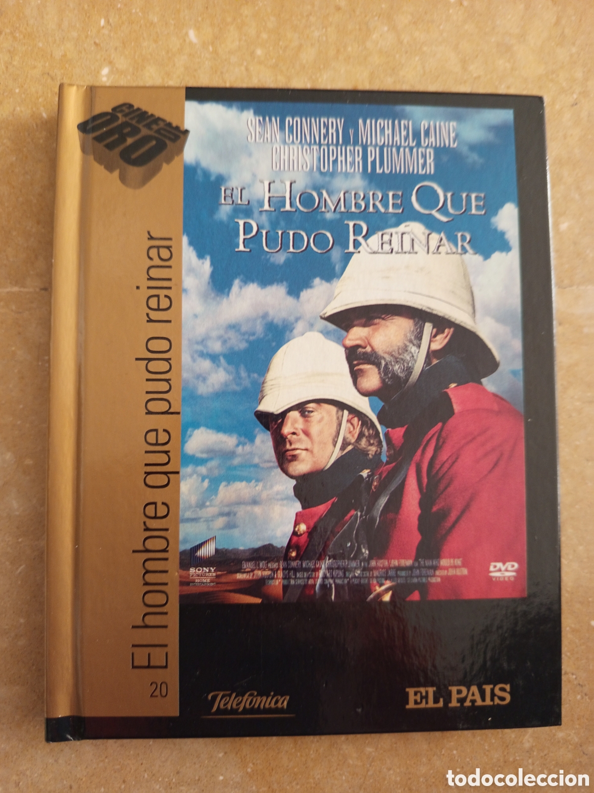 Cine: EL HOMBRE QUE PUDO REINAR (DVD LIBRO) SEAN CONNERY / MICHAEL CAINE