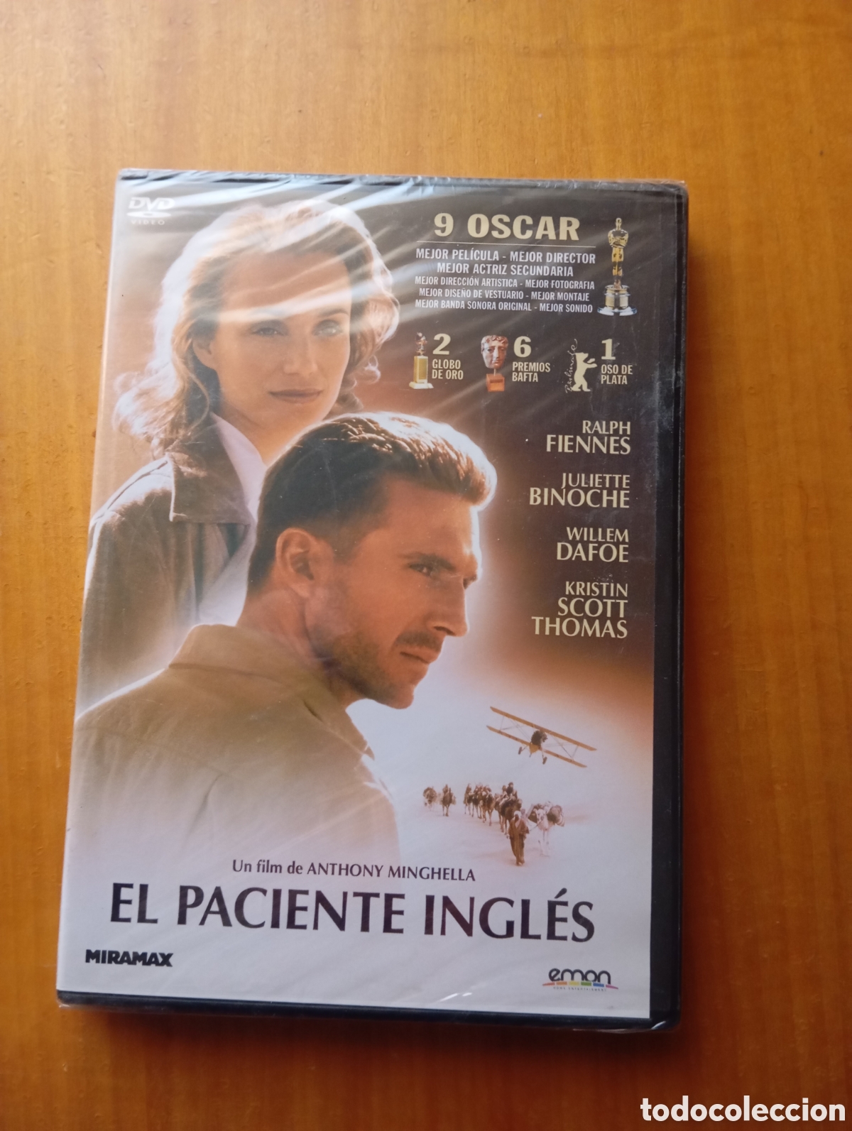 Cine: El Paciente Ingl&eacute;s DVD