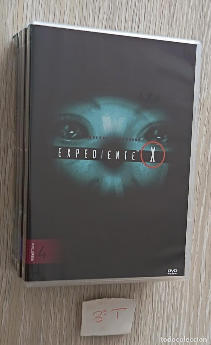 Cine: 4 DVD Videos. Expediente X. Tercera Temporada. Del numero 1 al 4. A&ntilde;o 2000 / 2001.