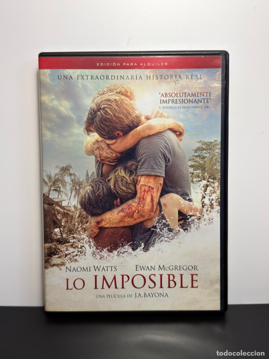 Cine: Lo Imposible (DVD) Naomi Watts