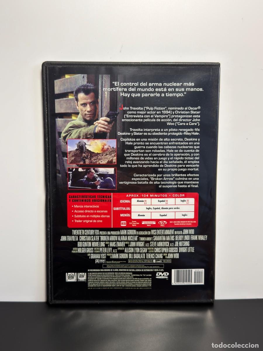 Cine: Broken Arrow (DVD) John Travolta - Foto 2