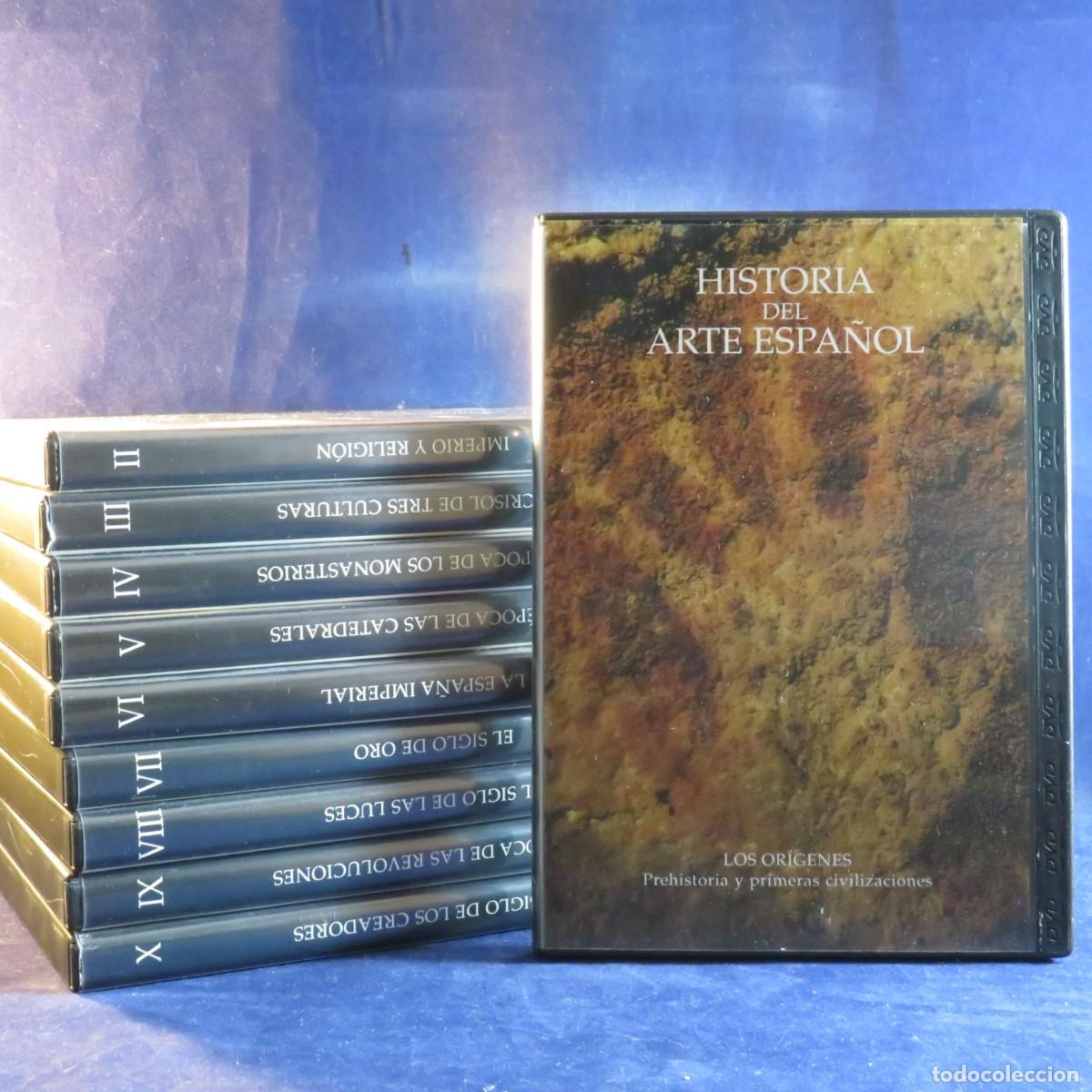 Cine: HISTORIA DEL ARTE ESPA&Ntilde;OL - SERIE DOCUMENTAL - 10 DVD