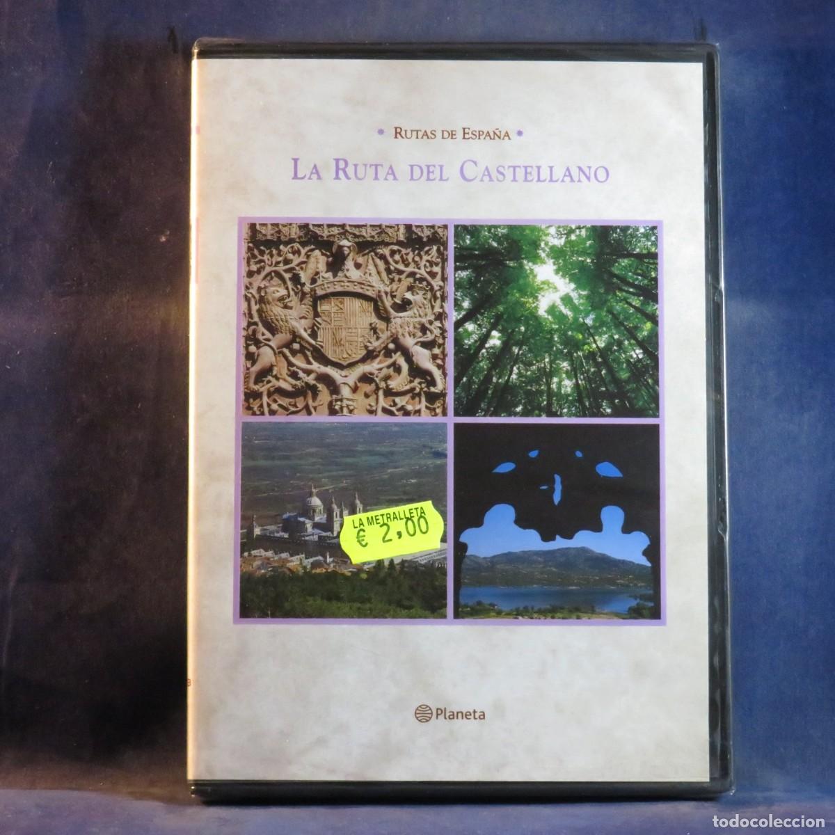 Cine: LA RUTA DEL CASTELLANO - SERIE DOCUMENTAL &rdquo;RUTAS DE ESPA&Ntilde;A&rdquo; - DVD